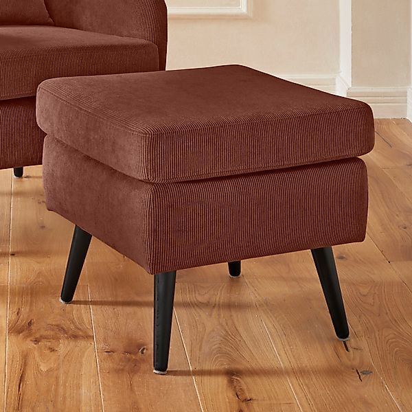 Home affaire Hocker "Salla", Bezug auch in Luxus-Microfaser in Teddyfellopt günstig online kaufen