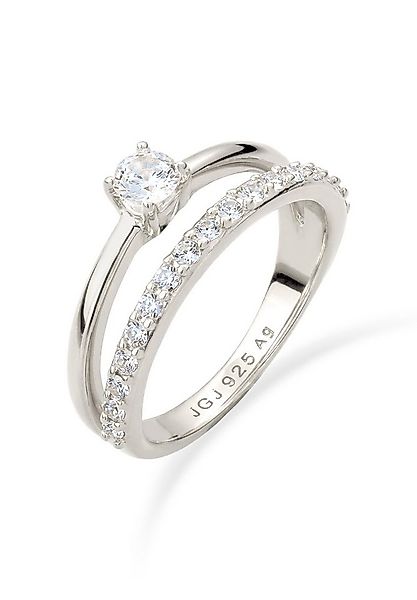 Elli Fingerring mit Kristallen von Swarovski® 925 Sterling Silber günstig online kaufen