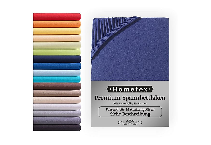 Hometex Premium Textiles Spannbettlaken Premium Boxspringbett Spannbetttuch günstig online kaufen