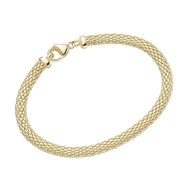 Smart Jewel Armband Mesh-Optik, Silber 925 günstig online kaufen
