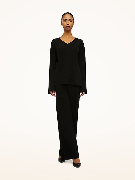 Wolford - Cashmere A Shape Top Long Sleeves, Frau, black, Größe: XS günstig online kaufen