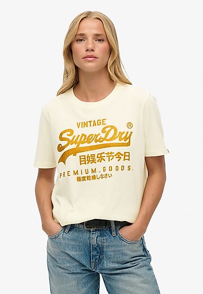 Superdry Print-Shirt EMBELLISHED VL RELAXED TEE günstig online kaufen