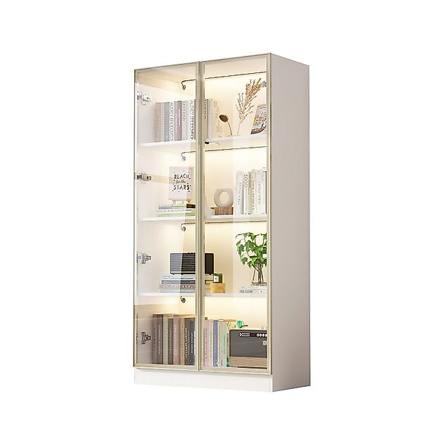 FUFU&GAGA Glasvitrine mit 2 Glastüren und günstig online kaufen