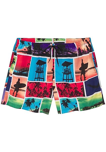 John Devin Badeshorts mit Fotoprint-Design günstig online kaufen