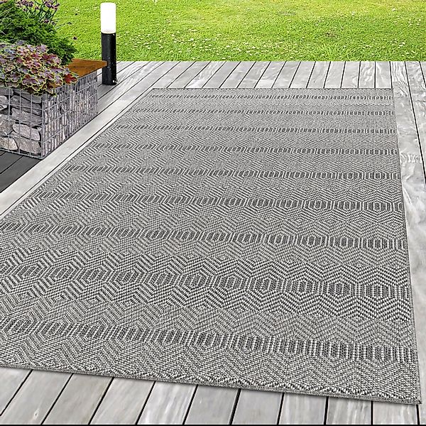 SIMPEX24 Outdoorteppich Boho Design, Läufer, Höhe: günstig online kaufen