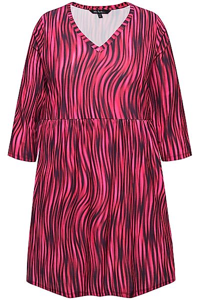 Ulla Popken Longshirt Longshirt A-Linie Print günstig online kaufen