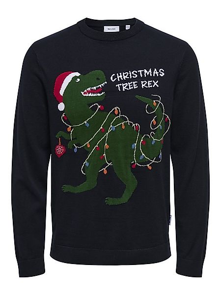 ONLY & SONS Weihnachtspullover ONSXMAS REG 5 PLACE CREW KNIT günstig online kaufen