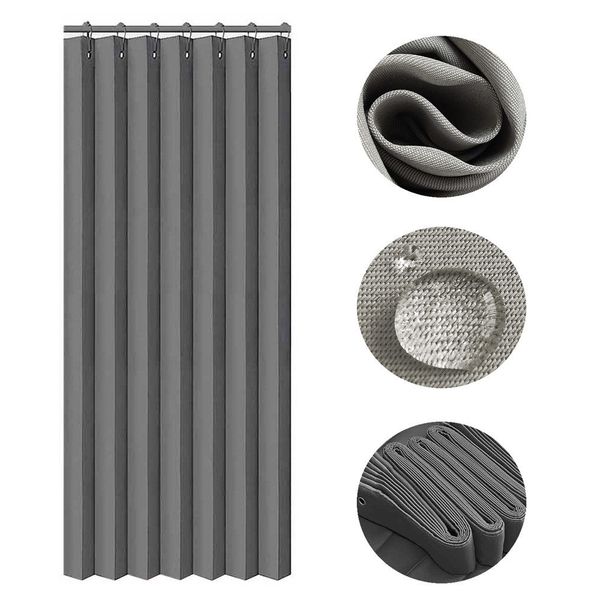 Rosnek Outdoorvorhang Außenvorhang Wasserdicht Ösen Haken, günstig online kaufen