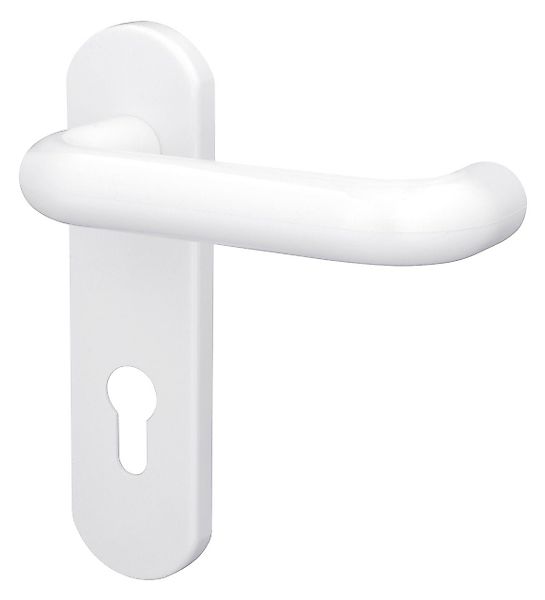 Alpertec Türgriff Alpertec PZ-Kurzschildgarnitur Nylon Kunststoff günstig online kaufen
