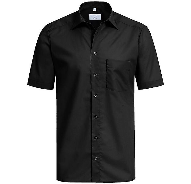 GREIFF Kurzarmhemd Greiff Corporate Hemd BASIC Herren OEKO TEX® Schwarz 39/ günstig online kaufen