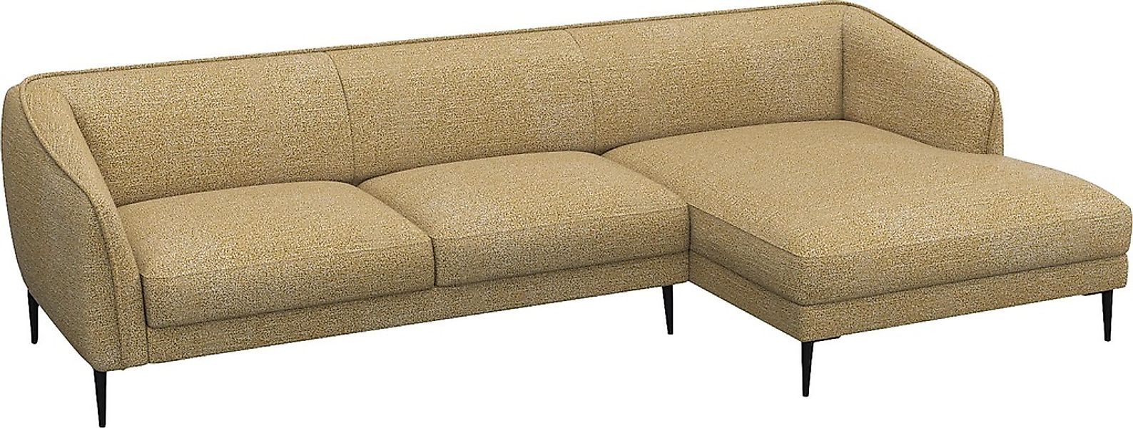 FLEXLUX Ecksofa »Belle Designsofa, L-Form, B/T 288/149 cm« Skandinavisches günstig online kaufen