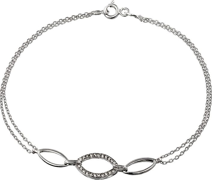 SilberDream Silberarmband SilberDream Armschmuck 19cm 925 Silber (Armband), günstig online kaufen