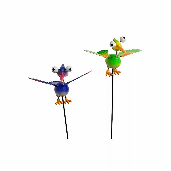 Deko-Gartenstecker Bunter Vogel 50 cm x 12 cm x 14 cm günstig online kaufen