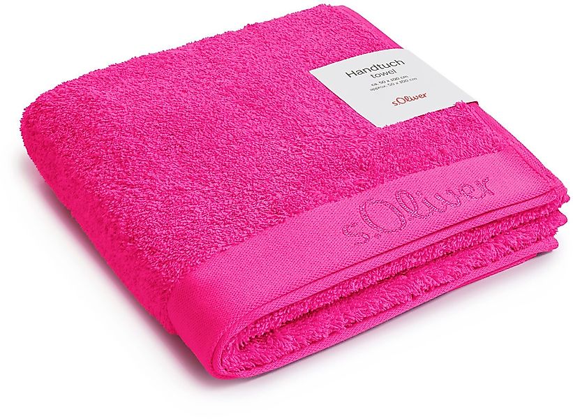 s.Oliver Handtuch s. Oliver Handtuch, Walkfrottier günstig online kaufen