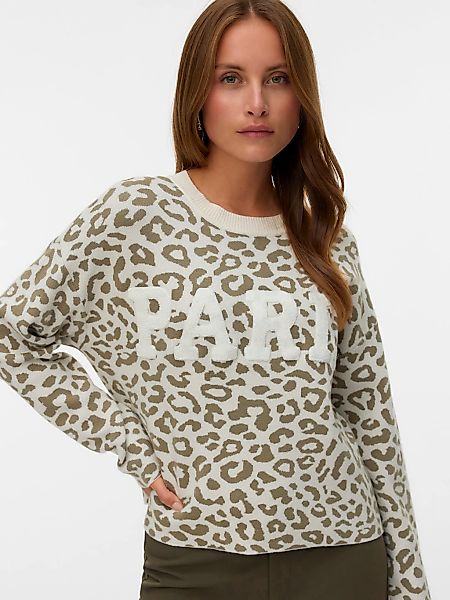Vero Moda Strickpullover "VMTRES BIEN LS O-NECK PULLOVER" günstig online kaufen