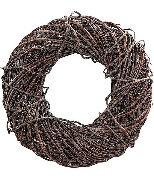 Dehner Dekokranz Kranz Twister, Ø 35 cm, Höhe 10 cm, Naturmaterial, handgef günstig online kaufen