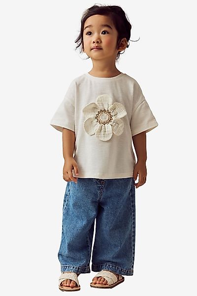 Next T-Shirt Kurzarmshirt aus 100 % Baumwolle günstig online kaufen