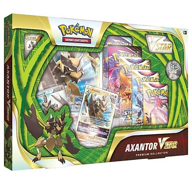 The Pokémon Company International Sammelkarte Pokémon Axantor VStar Premium günstig online kaufen