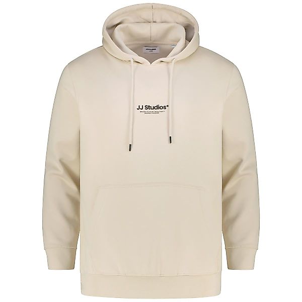 Jack&Jones Hoodie aus Baumwolle Farbe beige Größe: 8XL günstig online kaufen