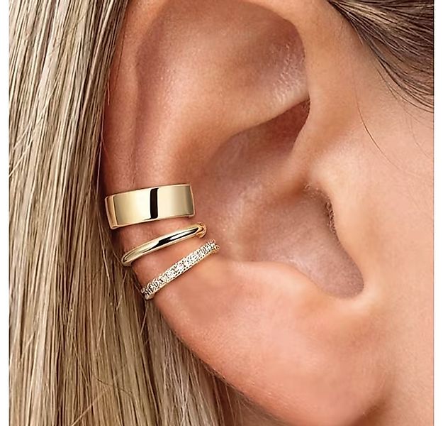 XCOAST Ohrklemmen-Set ohne Piercing - Clip-On Knorpel-Ohrringe (Clip Ohrrin günstig online kaufen