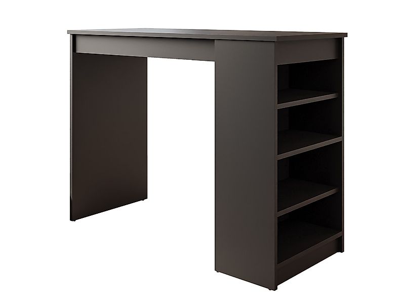 MIRJAN24 Bartisch Zotino (mit Regale), 115x50x102 günstig online kaufen