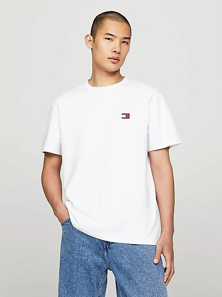 Tommy Jeans T-Shirt TJM REG BADGE TEE EXT mit Rundhalsausschnitt günstig online kaufen