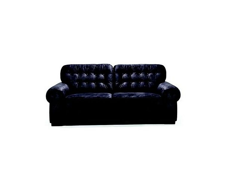 JVmoebel Sofa Designer Dunkelblauer 2 Sitzer Relax Sofas Club Lounge Polste günstig online kaufen