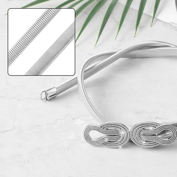 Coonoor Taillengürtel Schmuckgürtel Stretchgürtel Metall Taillengürtel günstig online kaufen