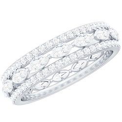 Jumpeak Diamantring Diamant Ring Damen, Labordiamant, günstig online kaufen
