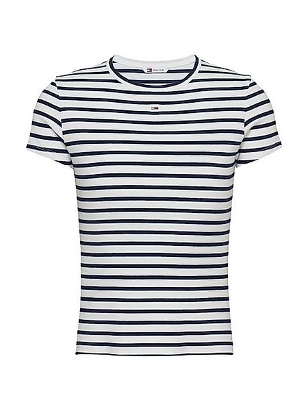 Tommy Jeans T-Shirt TJW SLIM ESSENTIAL RIB SS mit gerippter Struktur günstig online kaufen