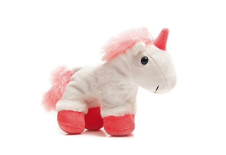 Aumüller Tierkuscheltier Katzenspielzeug Einhorn Rosi, gefüllt mit Dinkelsp günstig online kaufen