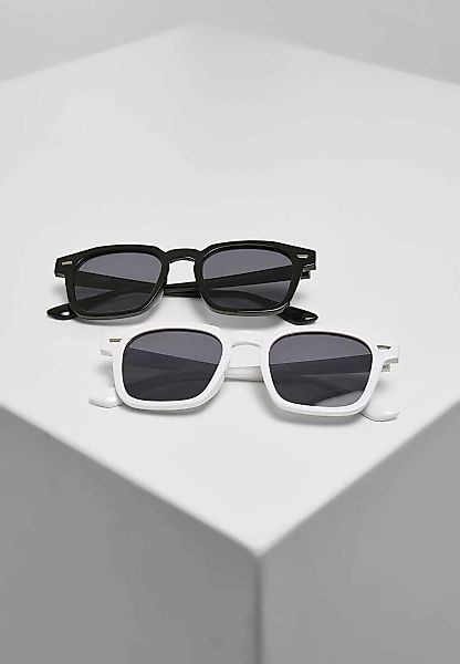 URBAN CLASSICS Sonnenbrille "Unisex Sunglasses Symi 2-Pack" günstig online kaufen