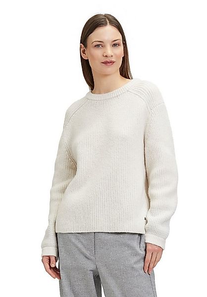 Betty&Co Strickpullover Damen mit Schmuckkanten (1-tlg) Struktur günstig online kaufen