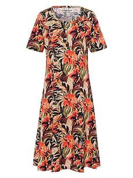 Jersey-Kleid Mette Green Cotton schwarz günstig online kaufen
