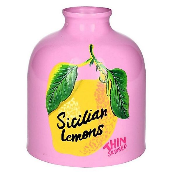 Giftcompany Dekovase Vase Taormina Sicilian Lemons Rosa günstig online kaufen