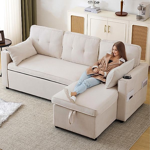 Ulife Schlafsofa Schlafsofa Loungesofa Küchensofa Kindersofa günstig online kaufen