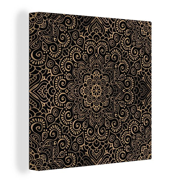 OneMillionCanvasses® Leinwandbild Mandala indisches Muster, Fotodruck günstig online kaufen