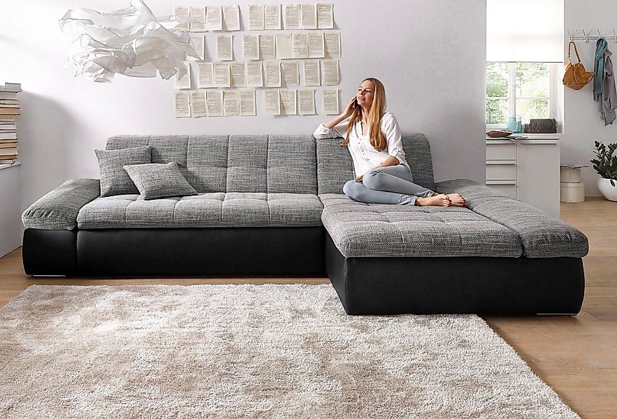 DOMO collection Ecksofa Moric, L-Form, XXL-Sofa - Breite 300cm, viel Platz, günstig online kaufen