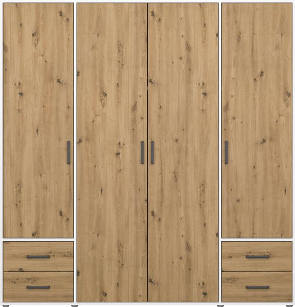rauch Drehtürenschrank "Kleiderschrank Schrank Garderobe Wäscheschrank VOYA günstig online kaufen