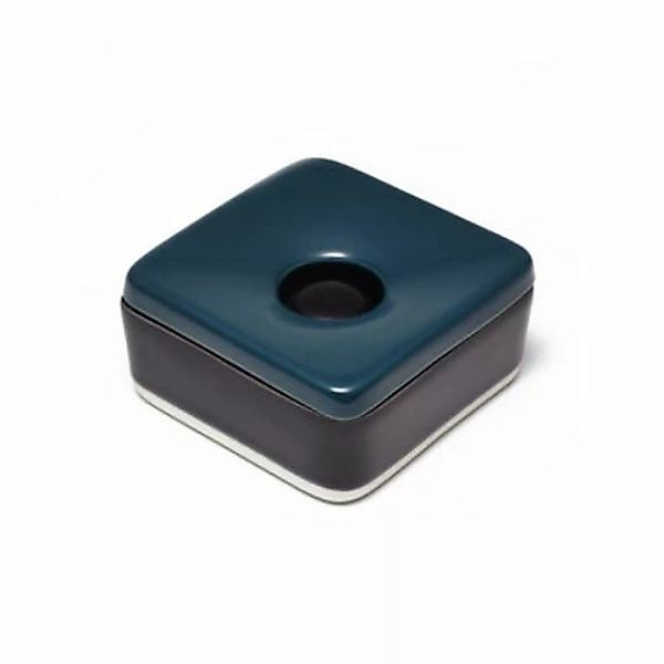 Aschenbecher Sicilia keramik blau schwarz / Keramik - Maison Sarah Lavoine günstig online kaufen
