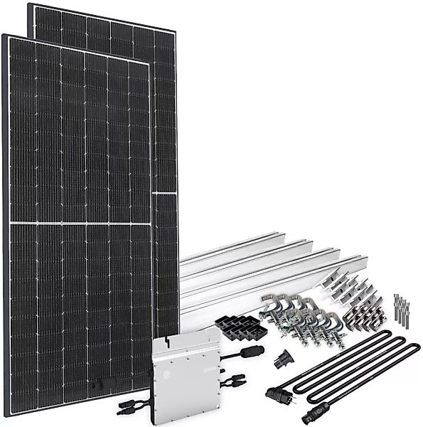 offgridtec Solaranlage »Solar-Direct 830W HM-800«, Schukosteckdose, 5 m Ans günstig online kaufen