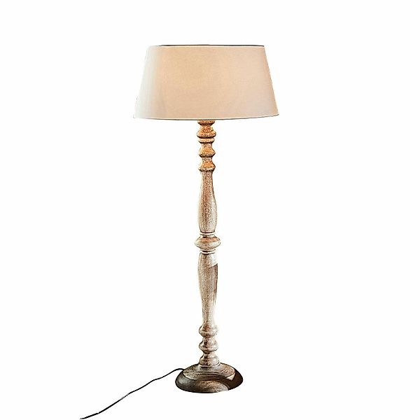 Mirabeau Stehlampe Stehlampe Madyson braun/creme günstig online kaufen