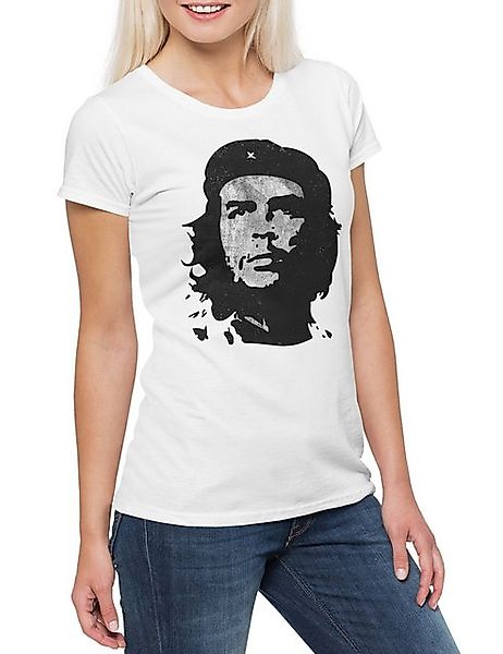 Urban Backwoods Print-Shirt Classic Che Guevara Portrait III Damen T-Shirt günstig online kaufen