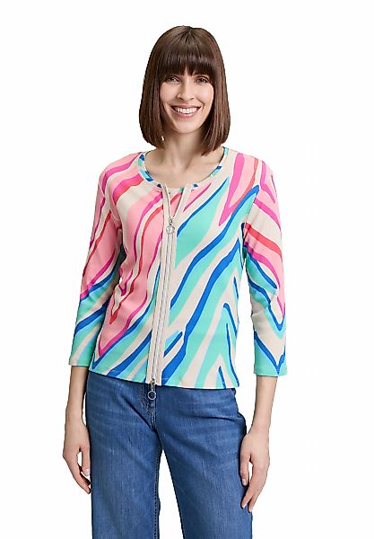 Betty Barclay Shirtjacke "Damen mit Rippenstruktur" 1 Stk. Druck günstig online kaufen