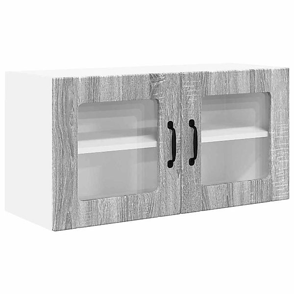vidaXL Küchenwandschrank Graues Sonoma 80 x 31 x 40 cm Holzwerkstoff 885301 günstig online kaufen