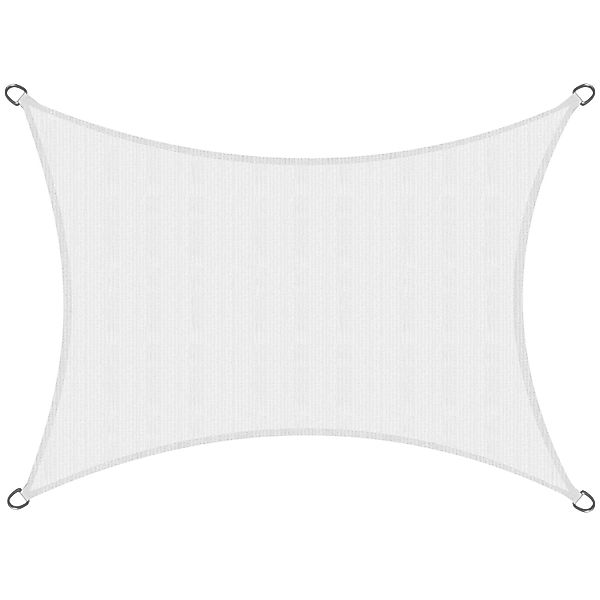 Sol Royal SolVision HS9 Sonnensegel 300x400cm rechteckig Weiß HDPE günstig online kaufen