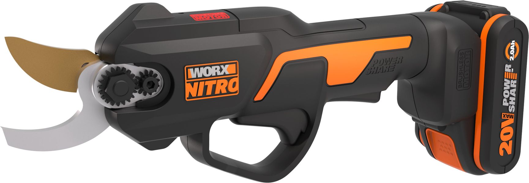 Worx Akku-Astschere "NITRO WG330E" () 25 mm Schnitt, 2800 Schnitte pro Ladu günstig online kaufen