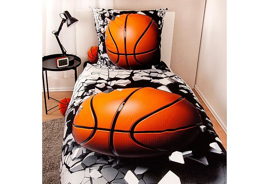 Herding Young Collection Bettwäsche Young Collection Basektball, Renforcé, günstig online kaufen