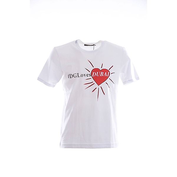 Dolce & Gabbana 737758 Kurzärmeliges T-shirt 52 White günstig online kaufen
