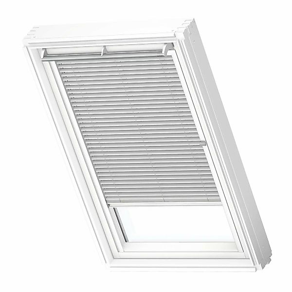 Velux Jalousie Manuell PAL FK06 7057SWL 66 cm x 118 cm Silber Gebürstet günstig online kaufen